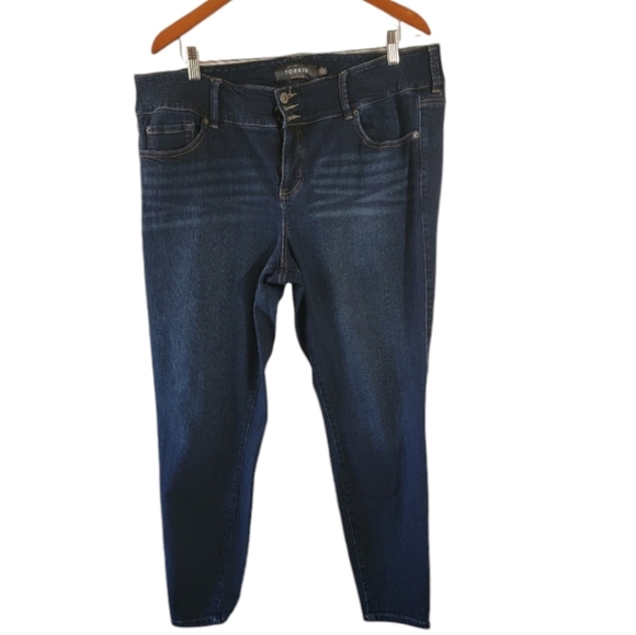 TORRID Premium Women's Jegging Size 20R High-Rise Skinny Ankle Stretch Casual - Picture 10 of 10